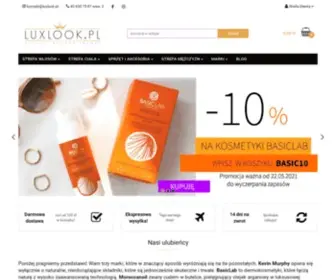 Luxlook.pl(Hurtownia fryzjerska) Screenshot