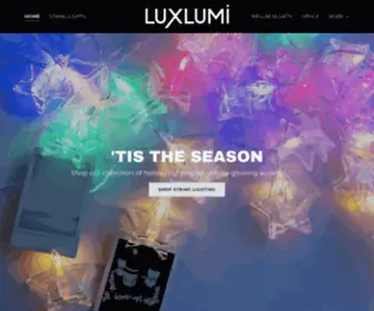 Luxlumi.com(Luxlumi Lighting) Screenshot