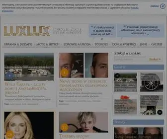 LuxLux.pl(Ycie jest jak narkotyk) Screenshot