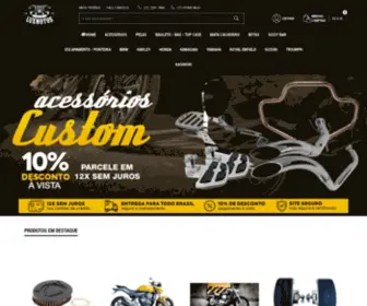 Luxmotos.com.br(Moto Peças e Loja de Acessórios para Moto. Motopeças Rio de Janeiro) Screenshot