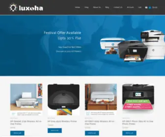 Luxoha.com(Shop Online with Brands) Screenshot