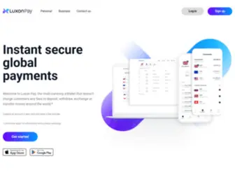 Luxon.com(Luxon Pay) Screenshot