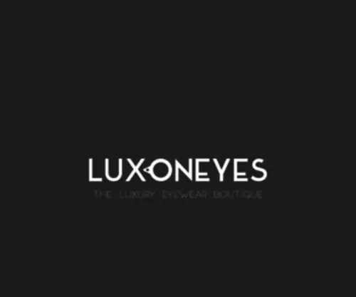 Luxoneyes.com(Designer Sunglasses by Luxoneyes) Screenshot