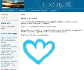 Luxonia.com(What is Luxonia) Screenshot