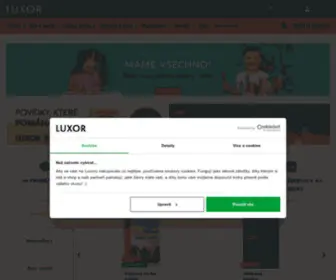 Luxor.cz(Knihkupectví Luxor) Screenshot