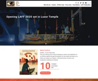 Luxorafricanfilmfestival.com(Luxor African Film Festival) Screenshot