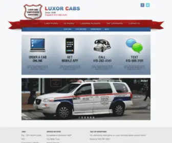 Luxorcab.com(Luxor Cab) Screenshot