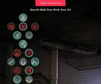 Luxordoesntframe.com(Deceit Perk Tree Guide) Screenshot