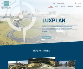 Luxplan.lu(Bureau d'ingénieurs) Screenshot