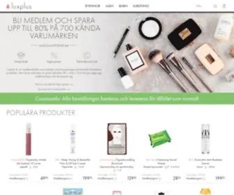 Luxplus.se(Spara) Screenshot