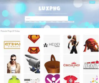 LuxPNG.com(Large Transparent PNG Image Archive) Screenshot