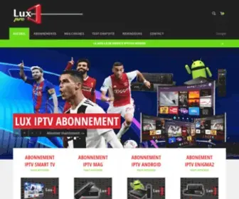 Luxpro-IPTV.com(Abonnement iptv) Screenshot