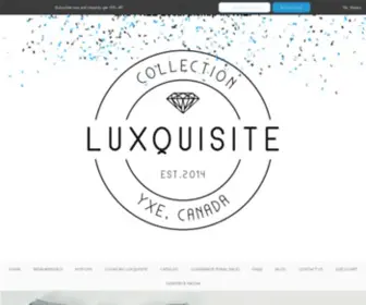 Luxquisite.ca(Luxquisite Clothing An Online Only Women's Boutique) Screenshot