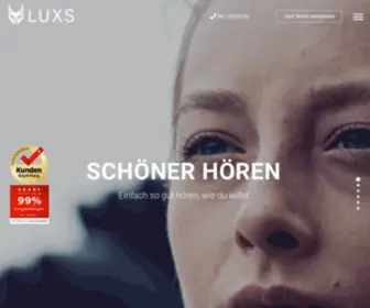 Luxs-Hearing.ch(Luxs Hearing) Screenshot