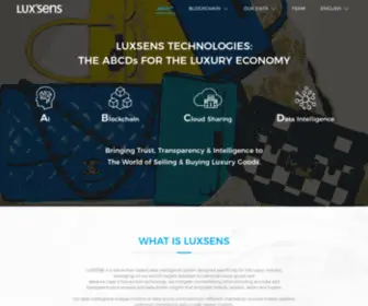 Luxsens.com(Luxsens) Screenshot