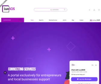 Luxsos.ca(Network of Entrepreneurs) Screenshot