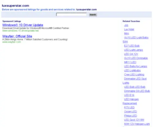 Luxsuperstar.com(Luxsuperstar) Screenshot