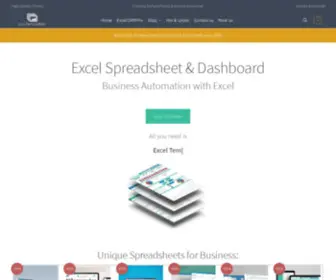 Luxtemplates.com(Excel Spreadsheets for Business & Freelancers) Screenshot