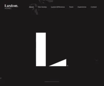 Luxtonhomes.com.au(Melbourne Residential Building Company) Screenshot