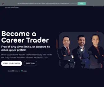 Luxtradingfirm.com(Lux Trading Firm) Screenshot