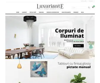 Luxuriante.ro(Luxuriante) Screenshot
