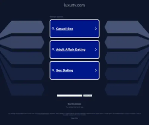 Luxurtv.com(Luxurtv) Screenshot