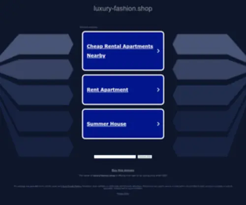 Luxury-Fashion.shop(Luxury-fashion Print shop for T-shirts, stickers, posters, and more) Screenshot