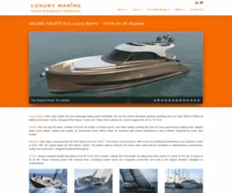 Luxury-Marine.com(Luxury Marine) Screenshot