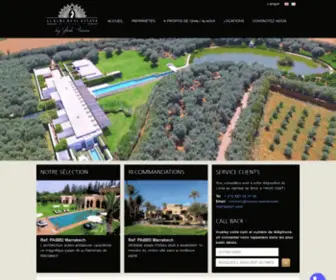 Luxury-Real-Estate-Marrakech.com(Luxury Real Estate Marrakech) Screenshot