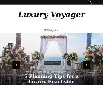 Luxury-Voyager.com(The Fashion Matters) Screenshot