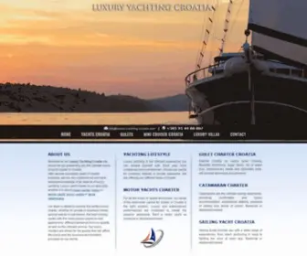 Luxury-Yachting-Croatia.com(Luxury yachting croatia) Screenshot
