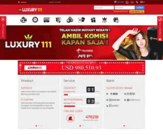 Luxury111Manis.com Screenshot