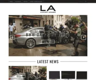 Luxuryarabia.com(Home PageLuxury Arabia) Screenshot