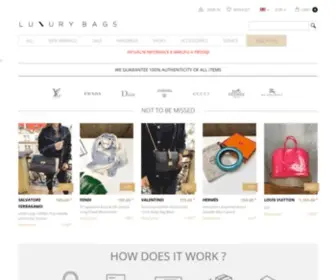 Luxurybags.eu(Luxury Bags) Screenshot