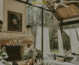 Luxurybarndominiums.com(Home) Screenshot