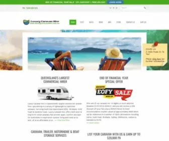 Luxurycaravanhire.com.au(Luxury Caravan Hire) Screenshot