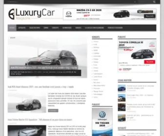 Luxurycarmagazine.com(Voitures de luxe) Screenshot