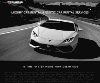 Luxurycarrentalusa.com(Luxury Car Rentals and Exotic Car Rentals at Luxury Car Rental USA) Screenshot