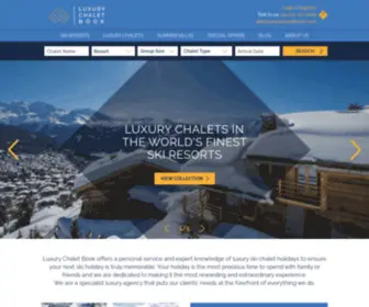 Luxurychaletbook.com(Luxury Chalet Book) Screenshot