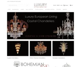 Luxurychandelier.com(Luxury Chandelier) Screenshot