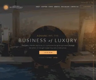 Luxurycouncil.com(Luxury Marketing Council) Screenshot