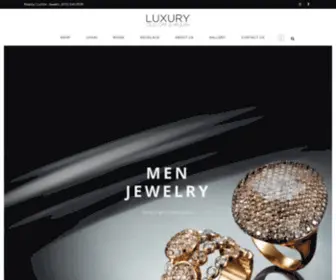 Luxurycustomjewelry.com(Atlanta Jewelry) Screenshot