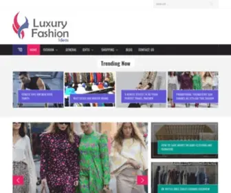 Luxuryfashionideas.com(Luxury Fashion Ideas) Screenshot