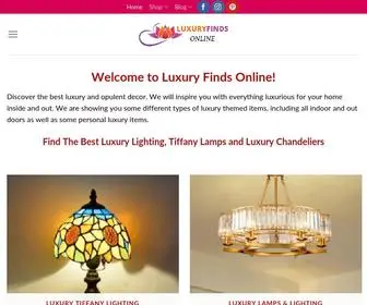 Luxuryfindsonline.com(Luxury Finds) Screenshot