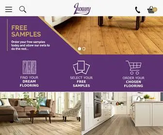 Luxuryflooringandfurnishings.co.uk(Solid Wood Flooring) Screenshot