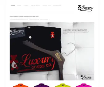 Luxurygoodscompany.com(Luxury Goods Co) Screenshot