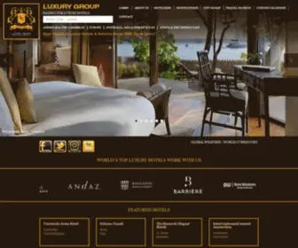 Luxurygroup.com(Luxury Group) Screenshot