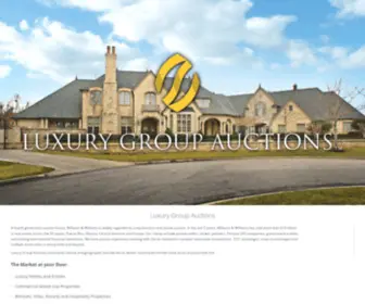 Luxurygroupauctions.com(Luxury Group Auctions) Screenshot