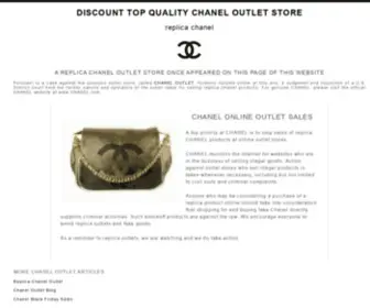 Luxuryhandbags2015.com(Chanel Outlet) Screenshot