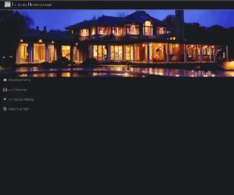Luxuryhomes.com(Luxury Homes) Screenshot